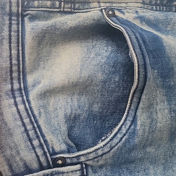 Men's Projek Raw Denim Jeans Size 38 Blue - Picture 4 of 12